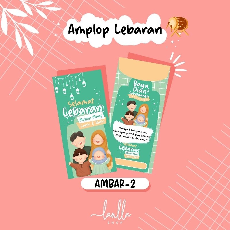 

LS AMPLOP LEBARAN LUCU CUSTOM NAMA CUSTOM FOTO AMPLOP IDUL FITRI