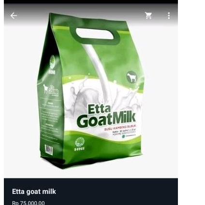 

ETTA GOAT MILK