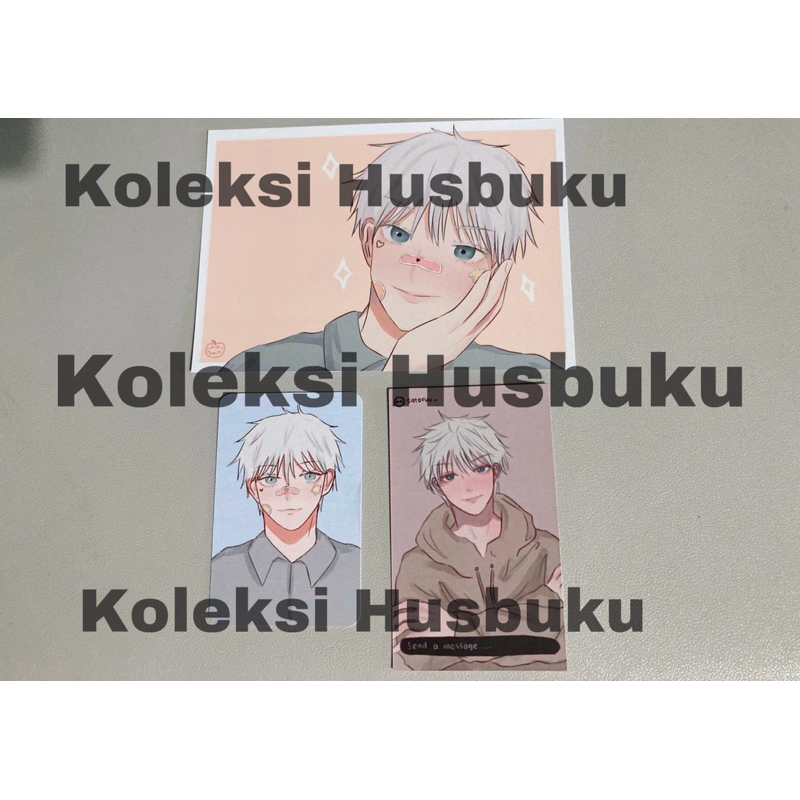 Postcard Photocard Nanami Gojo Jujutsu Kaisen