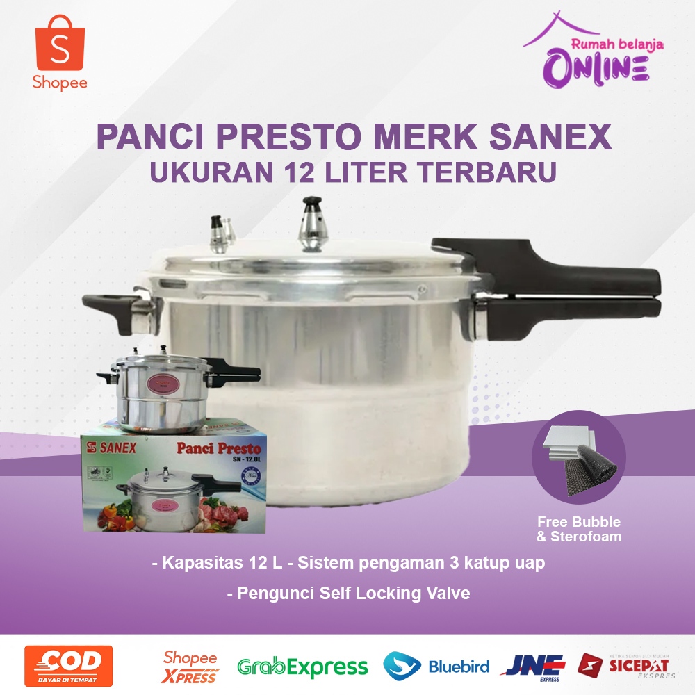 PRESTO SANEX 12 LITER PANCI PRESTO SANEX PANCI PRESTO 12 LITER PRESTO SANEX