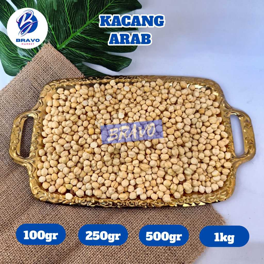 

Kacang Arab Premium Kacang Jagung 100gram Kacang Arab 250gr