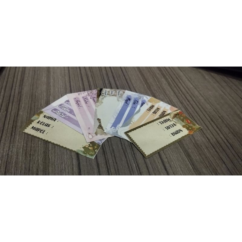 

Stiker Buku Aesthetic