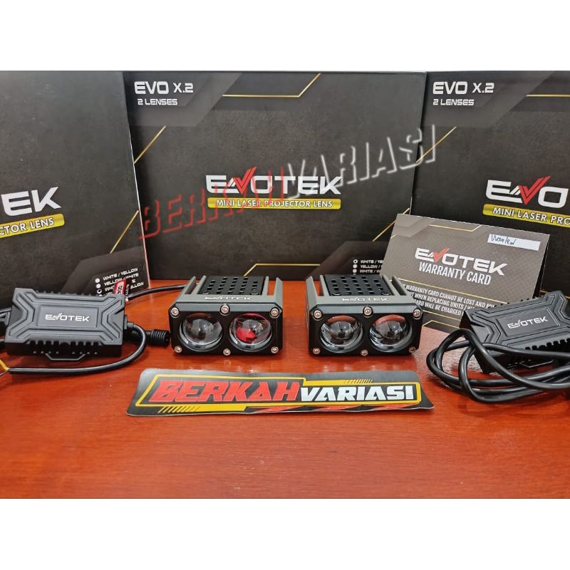 EVOTEX X2 MINI PROJECTOR 2 LENS 80W EVO X2 PREMIUM QUALITY