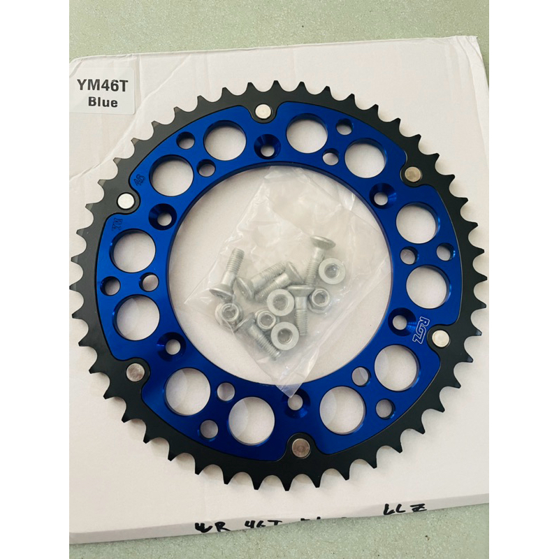 GEAR BELAKANG 520 ROZ YAMAHA WR 155 GEAR ROZ WR15 BIRU
