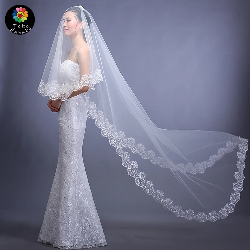 3 Meters Veil Bride Veil/Altar Veil/Bridal Long Veil/Bridal Veil For Wedding Party Slayer Wedding