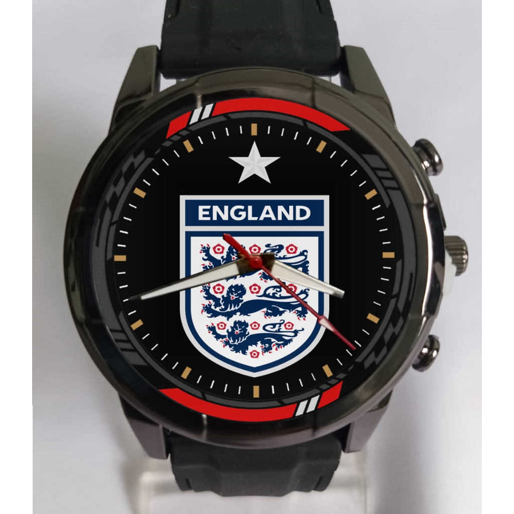 JAM TANGAN CUSTOM LOGO TIM SEPAKBOLA ENGLAND