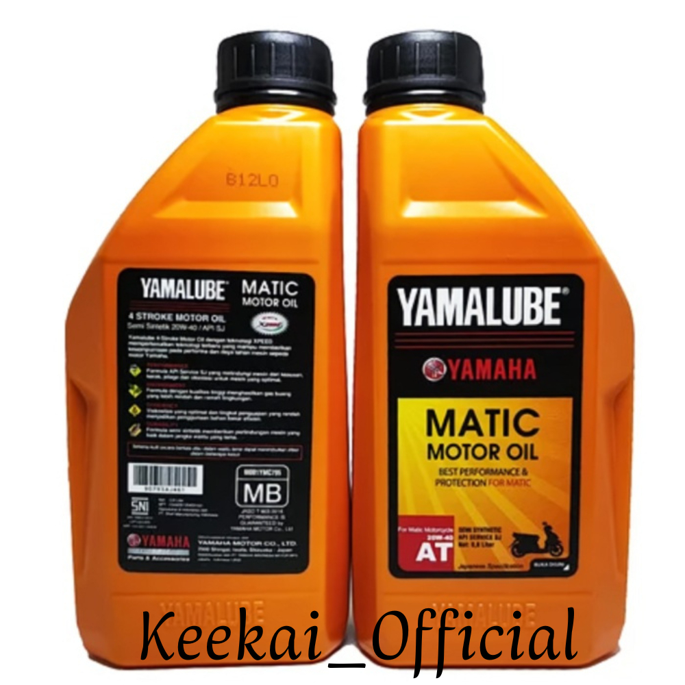 YAMALUBE MATIC 20W 40 OLI MESIN MOTOR YAMAHA MATIC 800ML OLI YAMALUBE MATIC OLI MOTOR