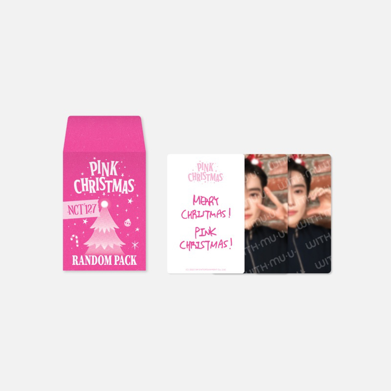 2025 Pink Christmas Photocard Random Pack