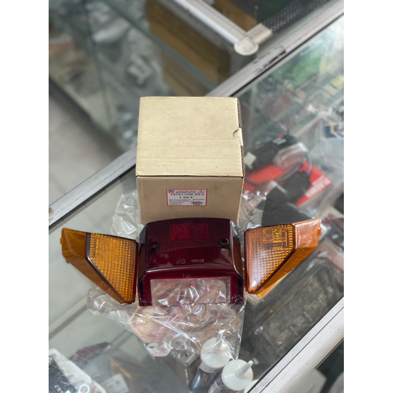 mika stop lamp belakang rxz mile-kaca lampu dan sen belakang yamaha rxz mile rxz lama