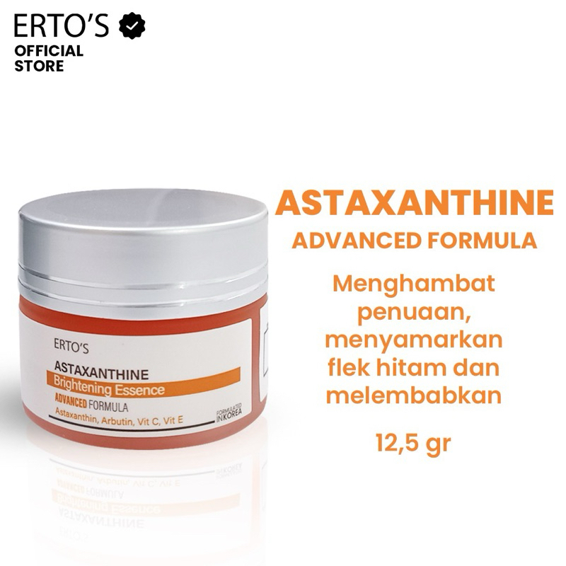Ertos Cream Krim Penghilang Menghilangkan Flek Hitam Membandel Bpom - Erto's Astaxanthine