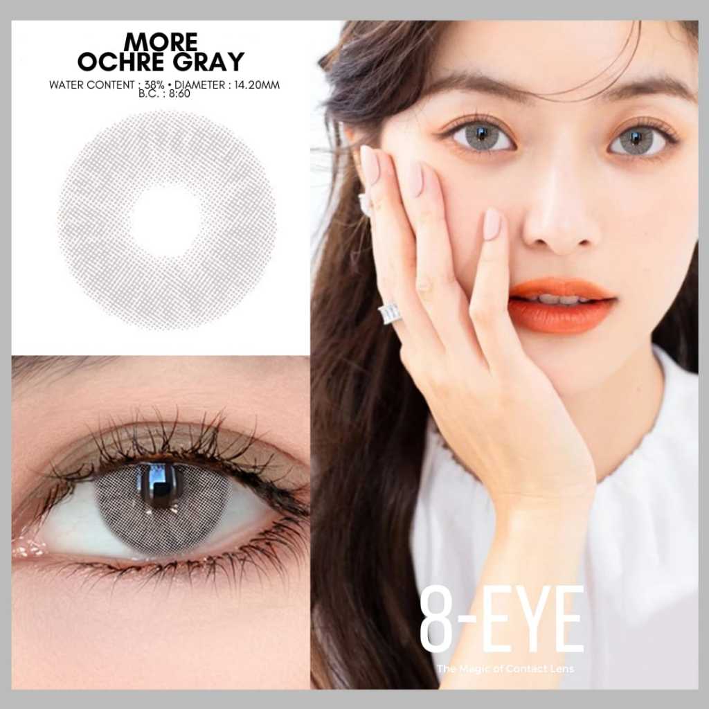 [ GRATIS ONGKIR ] HELLO EYES Softlens MORE Khusus NORMAL softlens natural look soflen arabian makeup