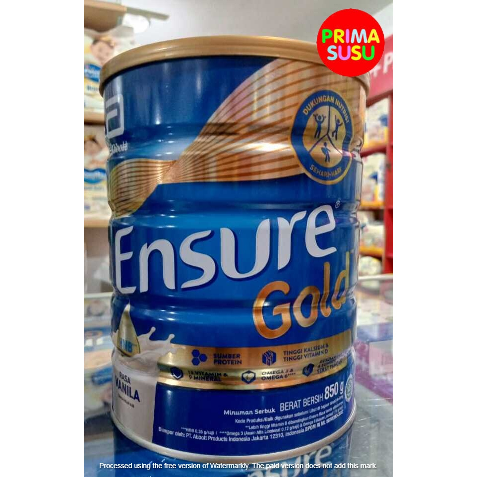 

Ensure Gold 800gr Cokelat, Vanila