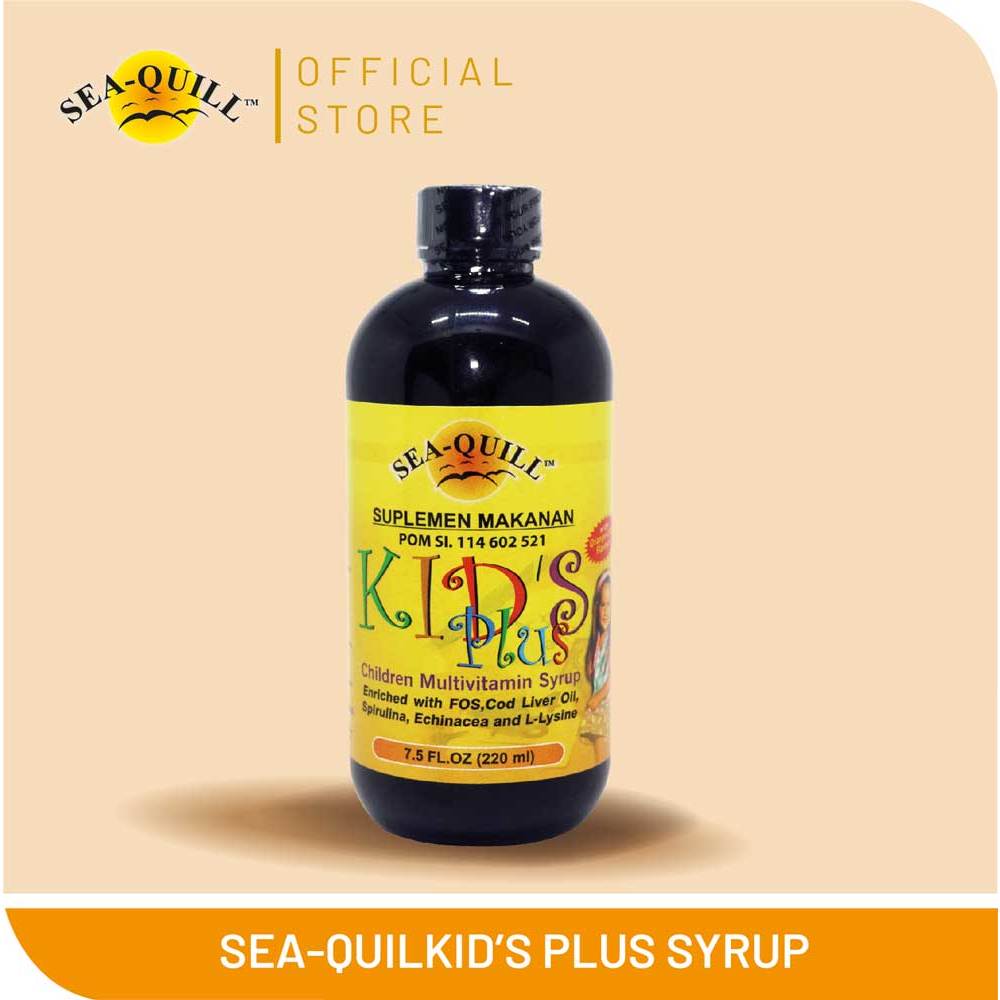 Sea Quill KIDS PLUS Syrup Multivitamin 220 ML
