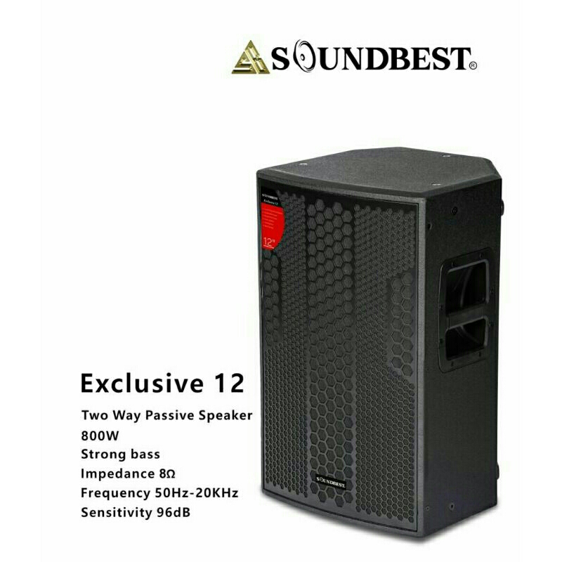 SPEAKER PASIF SOUNDBEST EXCLUSIVE 12 ORIGINAL 12 INCH ( SEPASANG)