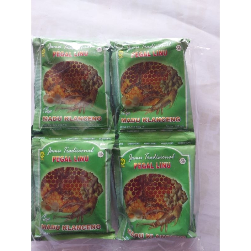 

madu klanceng herbal ecer per saset 1saset