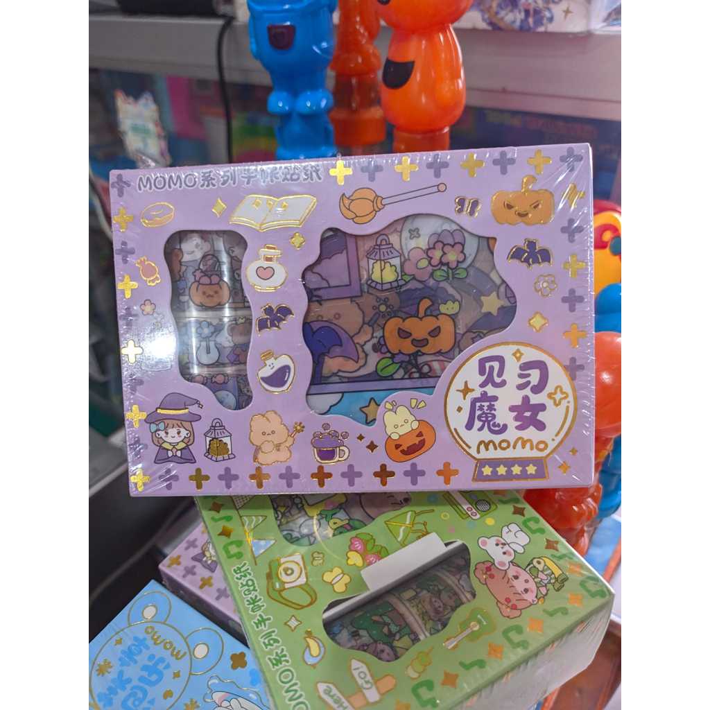 

stiker momo roll+lembar