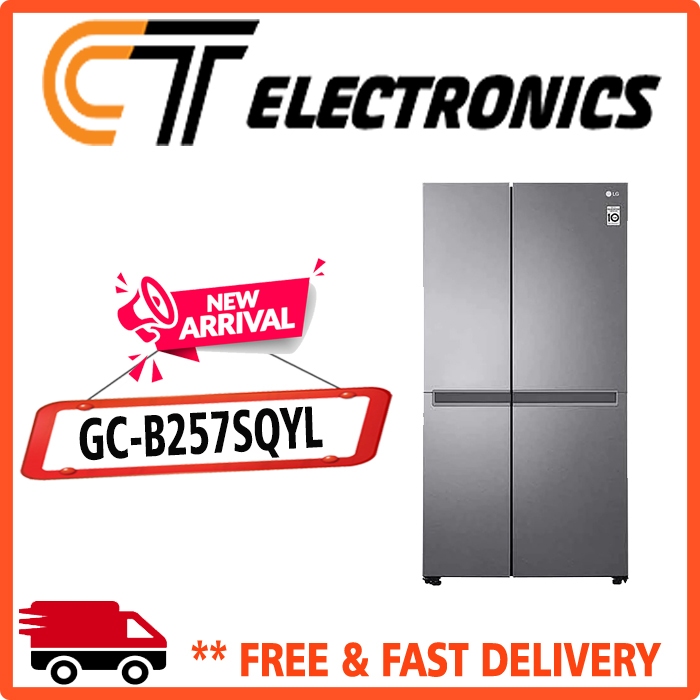 LG GC-B257SQYL KULKAS LG SIDE BY SIDE INVERTER LINEAR GCB257SQYL