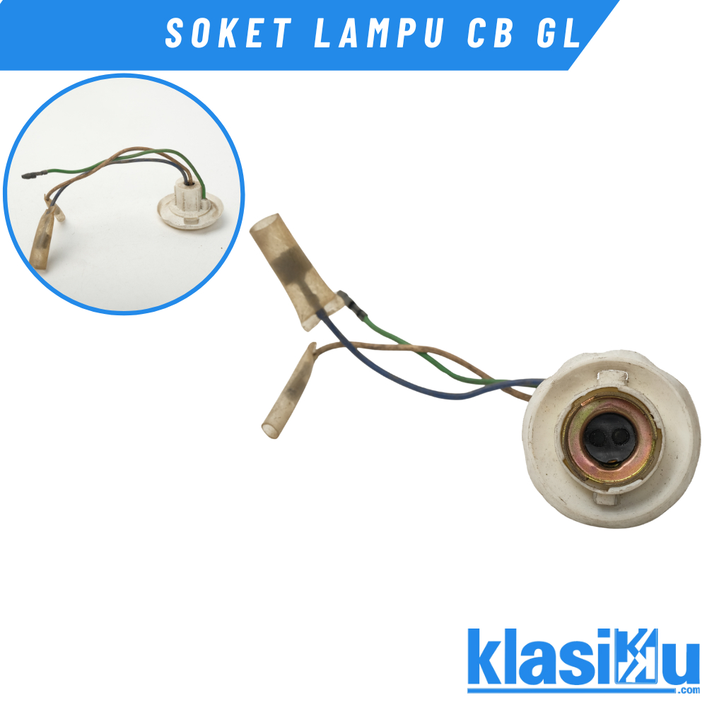 Fitting Soket Lampu Depan Honda Cb Gl 100 Win 100 Gl Pro Glk Original Lost Pack