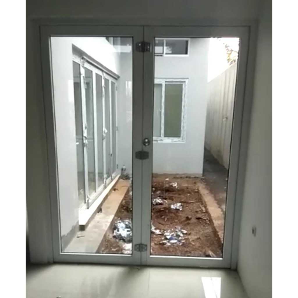 Pintu Lipat UPVC 2d / upvc lipat kaca