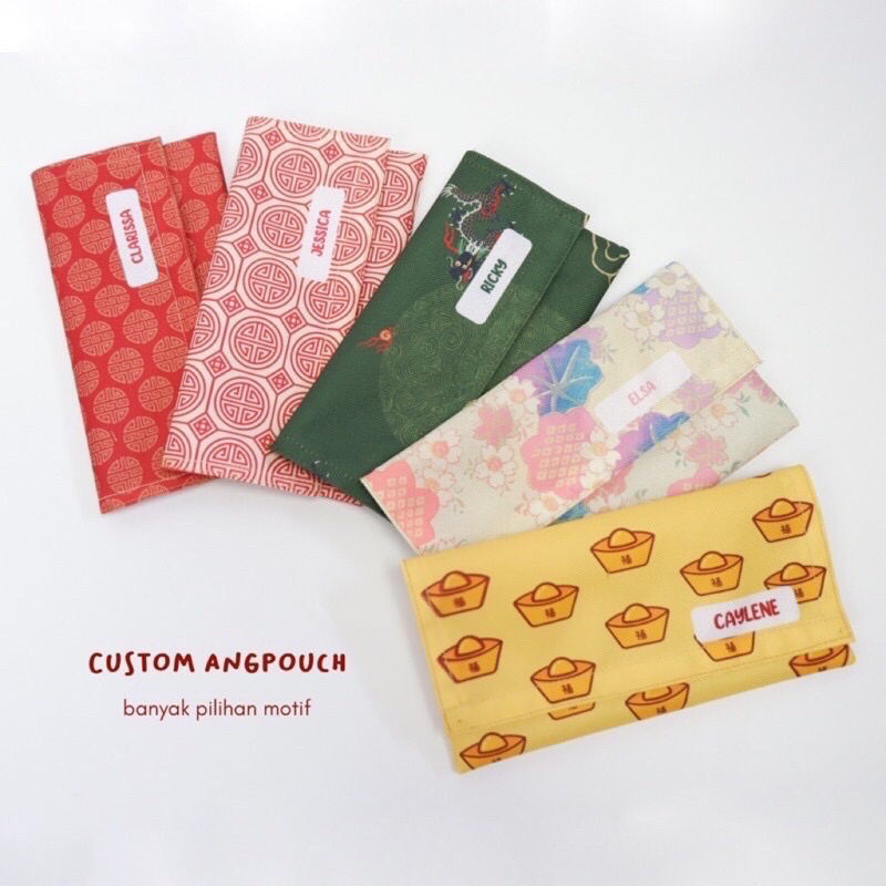 

Dompet Amplop Lebaran Idul Fitri Custom nama / Amplop fitrah idhul fitri kanvas premium motif dompet serbaguna natal cny chinese new year