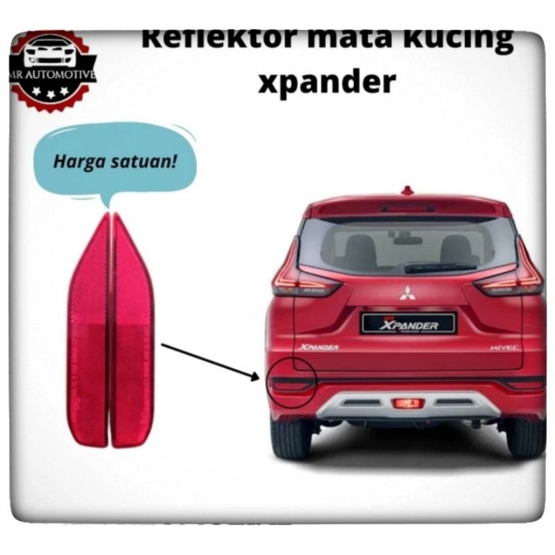 Reflektor Bemper Belakang Xpander 2018 Up Reflektor Bemper Xpander