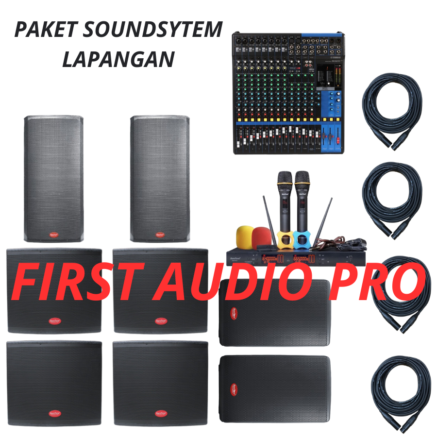 Paket 2 soundsystem Lapangan Baretone Audio ORIGINAL BARETONE