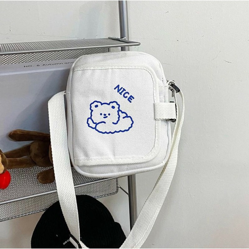 [COD] Tas selempang slingbag mini fashion wanita cewek remaja korea kekinian terbaru murah