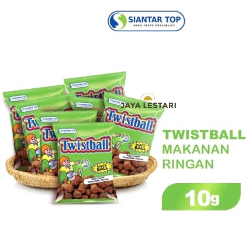 

Twistball Snack Ball Coklat (Isi 10/Renceng) (110g)