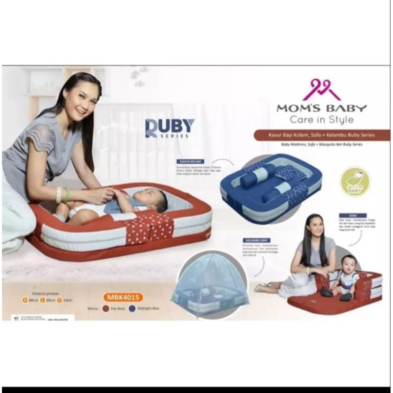 moms baby preloved bumper bed ranjang baby lipat foldable bed