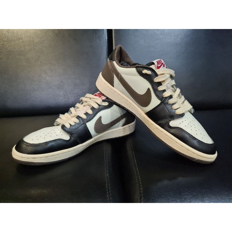 Sepatu Air Jordan 1 Low Dark Mocha size 42