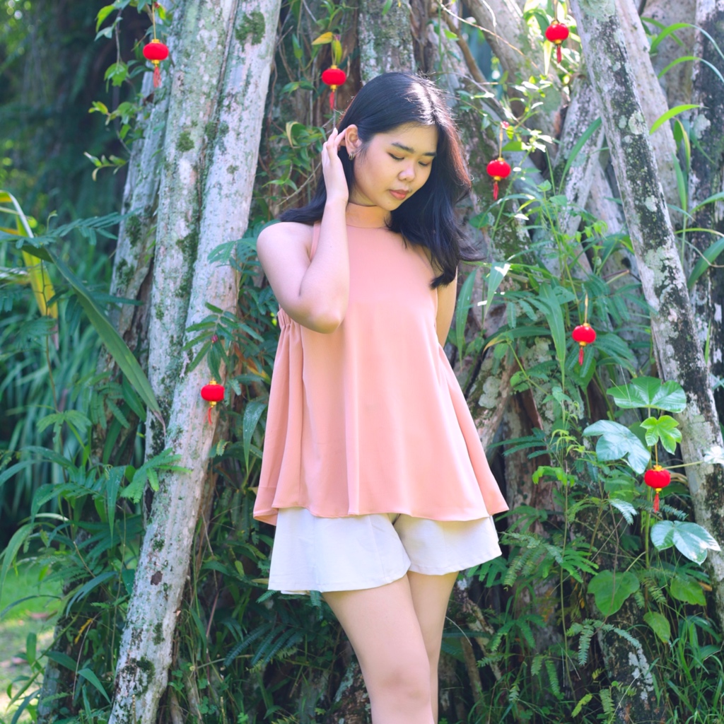 May Top Imlek Sincia - Eleven Eleven Blouse Wanita Kerah baju