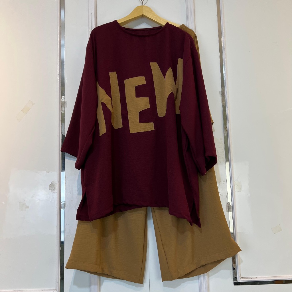 LIMITED NEW ONE SET CARGO JUMBO SETELAN CELANA CARGO KEKINIAN WANITA JUMBO LD 150 CM JUMBO CRINKLE