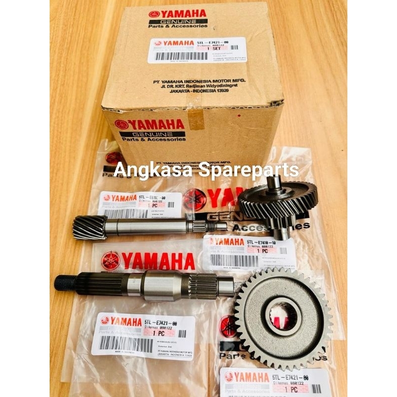 Gigi Rasio Set Gear Rasio 5TL Mio sporty Mio Smile Mio soul Karbu Fino Karbu Nouvo ORI