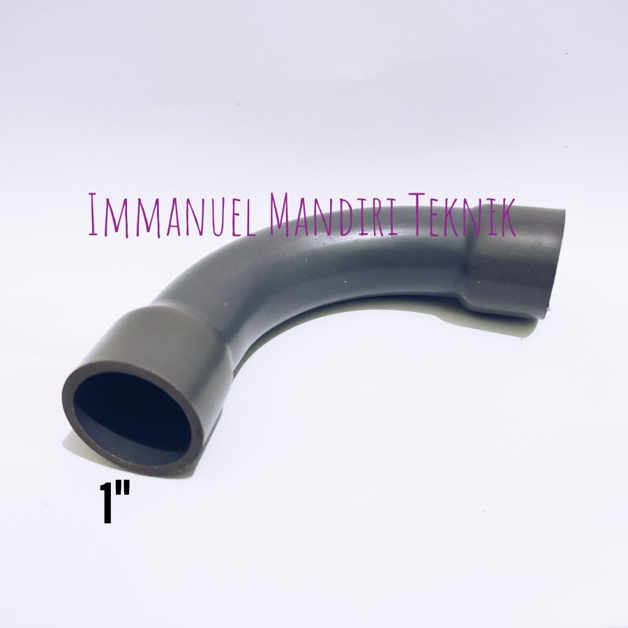 Long elbow 1inch pvc 90° / Boch pvc 1 inch / Elbow knee 1 inch pvc
