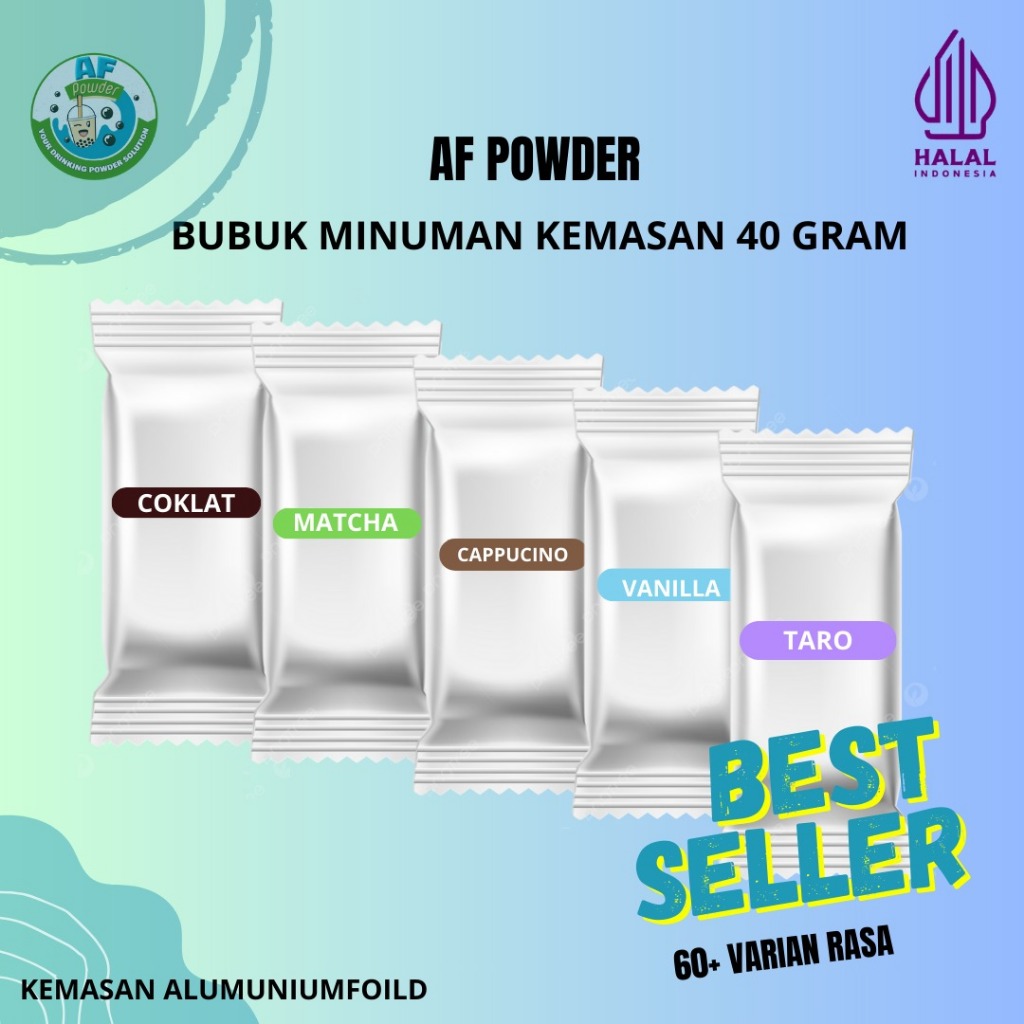 

BUBUK MINUMAN ANEKA RASA KEMASAN 40GRAM BUBUK MINUMAN RASA MINUMAN BUBUK SIAP SAJI SERBUK MINUMAN ANEKA RASA MINUMAN BUBUK KEMASAN 40GRAM BUBUK MINUMAN TESTER BUBUK MINUMAN BOBA