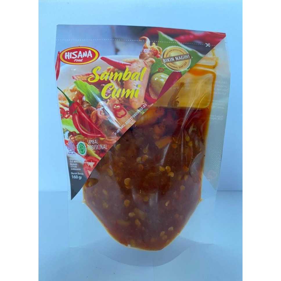 

Sambal Cumi Pouch Hisana 160 g