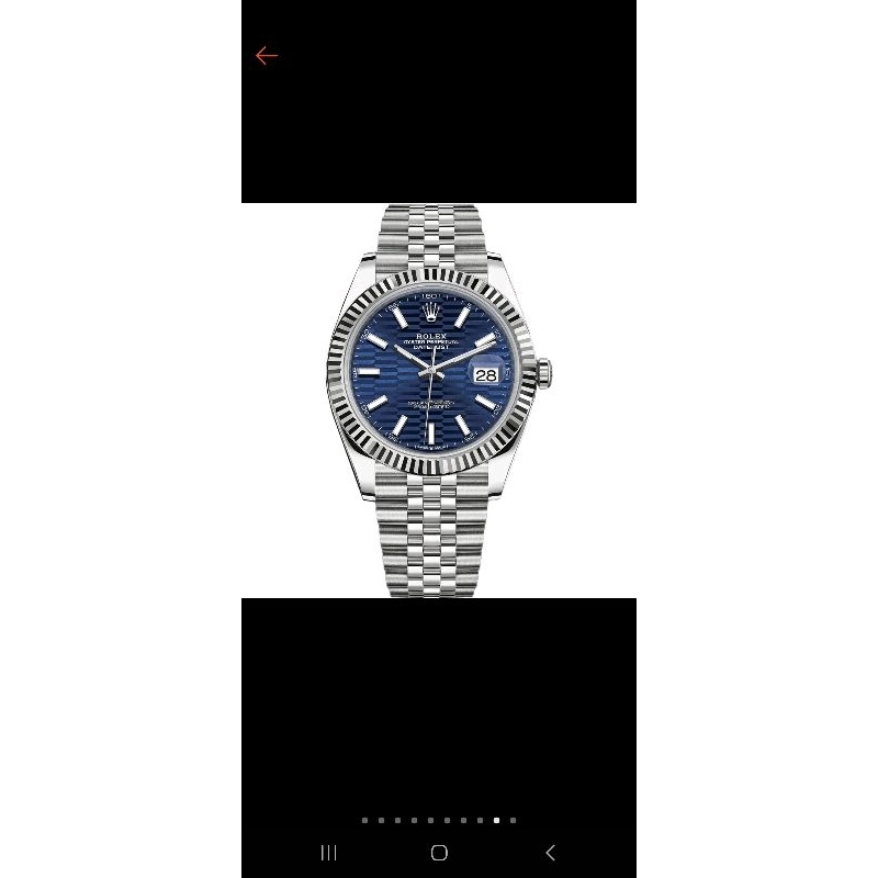 Rolex Jam tangan m126333-0014 Automatic 18K Gold Bahan Teflon 41mm Stainless KW