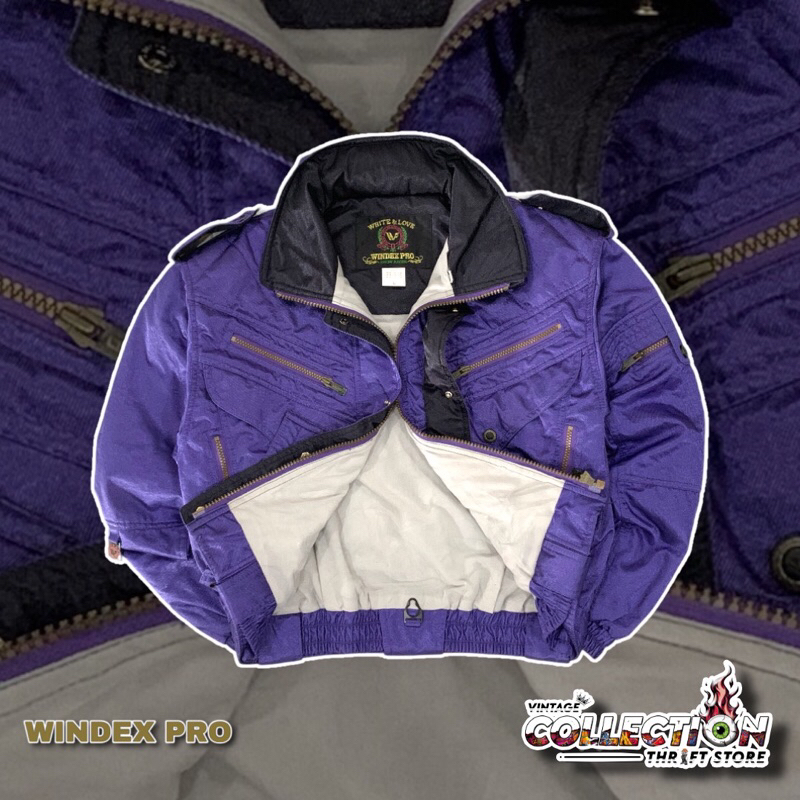 JAKET VINTAGE RACING WINDEX PRO