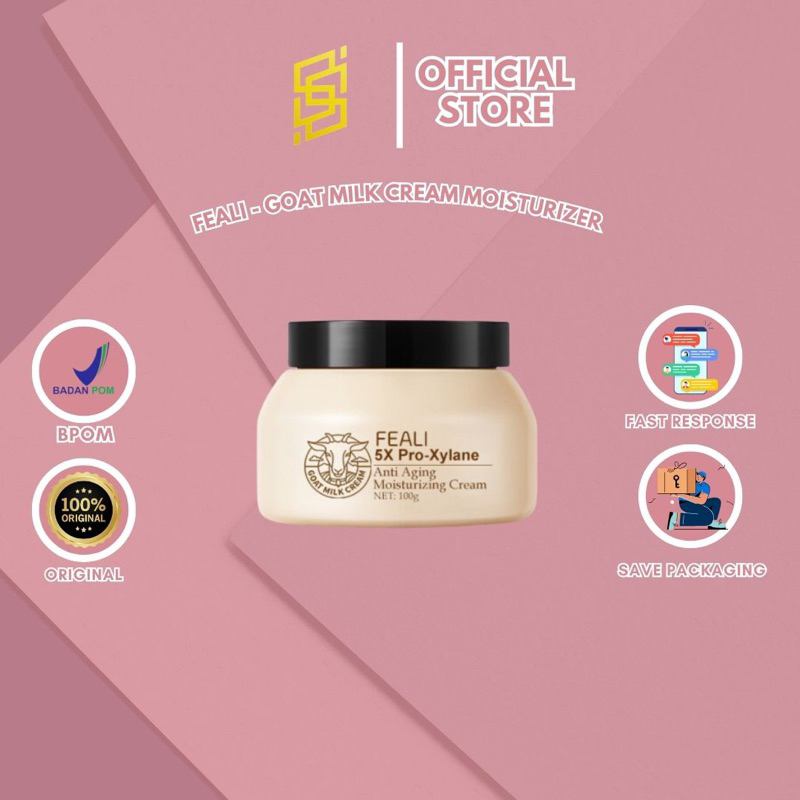 FEALI - GOAT MILK CREAM MOISTURIZER