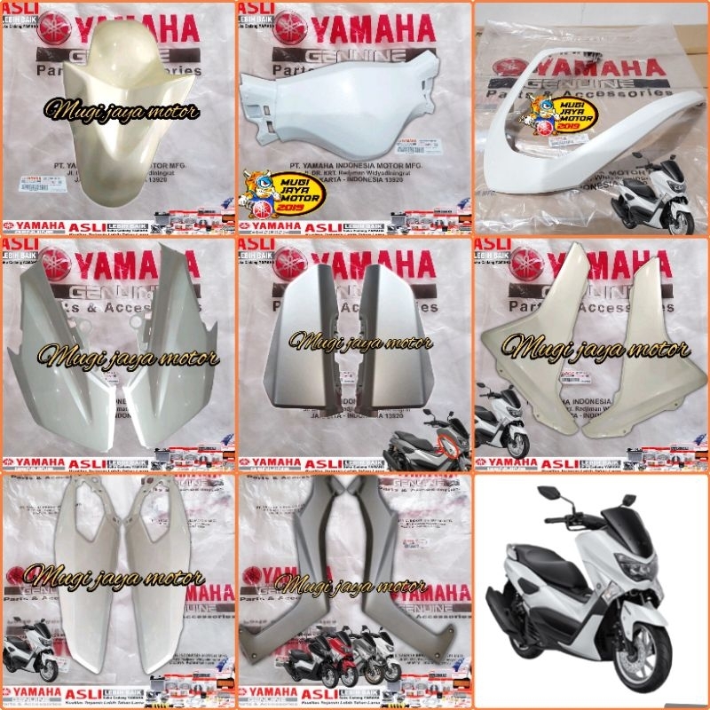 FULL SET BODY HALUS NMAX OLD 155 PUTIH ORIGINAL YAMAHA