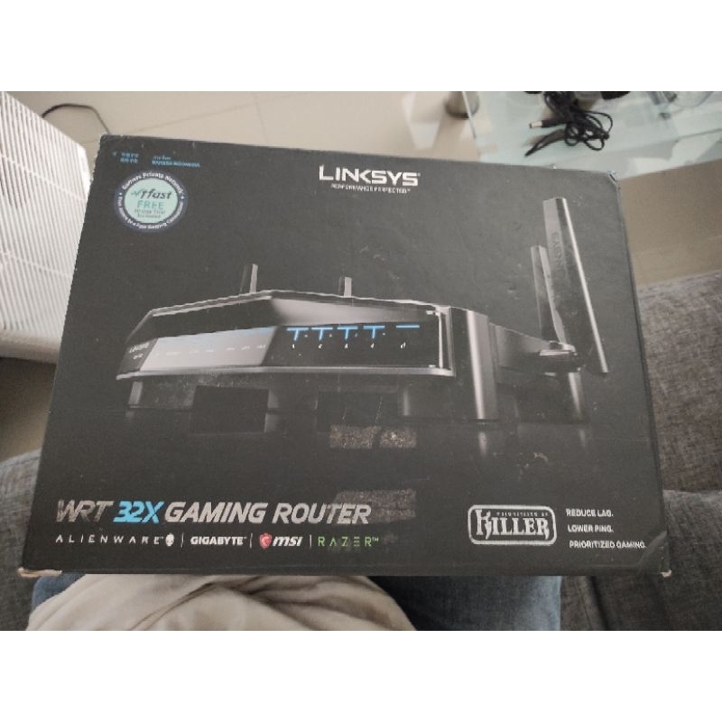 LINKSYS WRT32X AC3200 Dual-Band MU-MIMO DFS Smart Gaming Wi-Fi Router with Killer Prioritization Eng