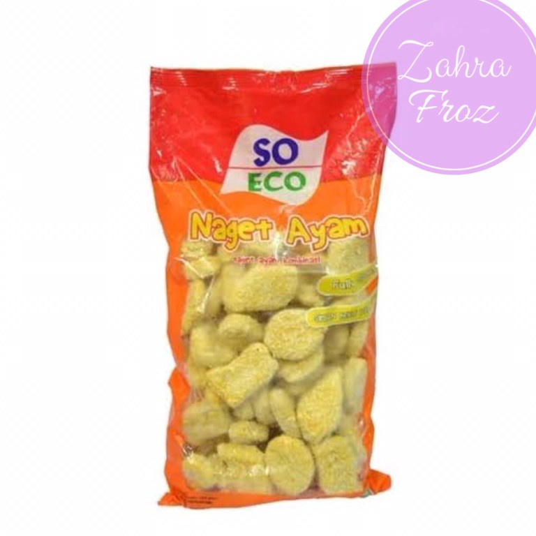 

GROSIR MURAH SO ECO NAGET AYAM 1 KG