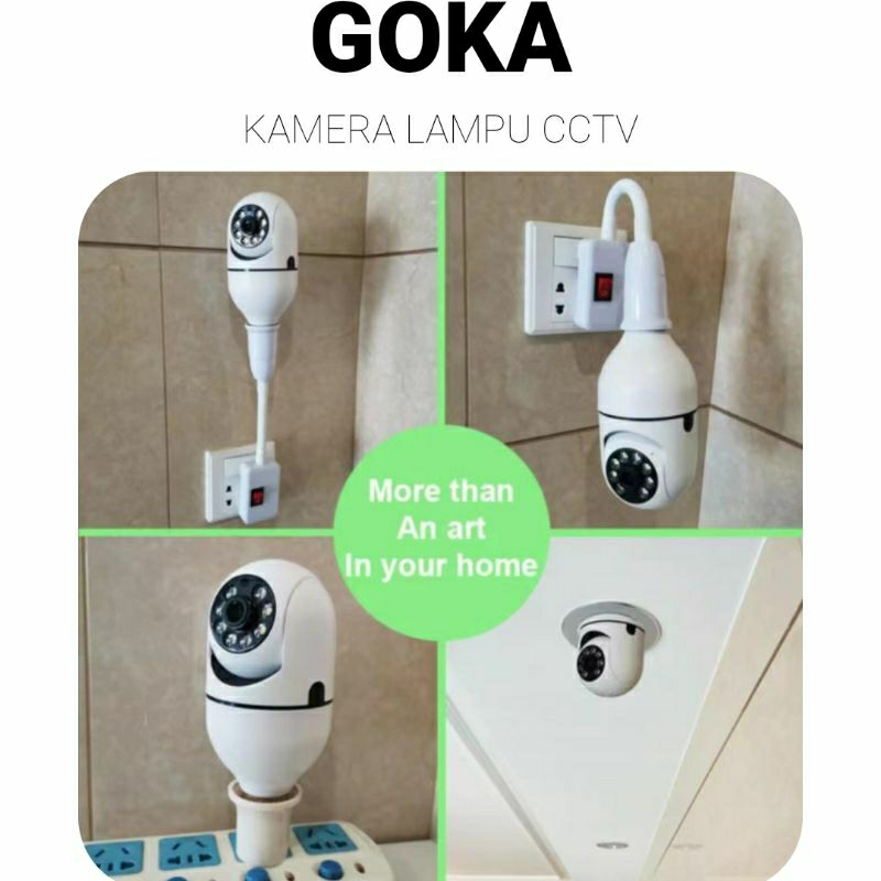 GOKA ( KAMERA LAMPU CCTV LAMPU KOMBINASI )