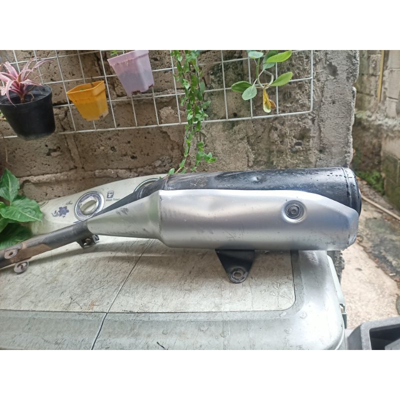 Knalpot cb 150 r cb150r old original ori copotan standar fullsystem fullset tinggal pasang ajah laya