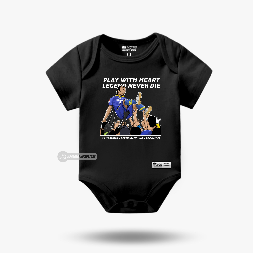 Jumper Bayi PERSIB / Jumpsuit Bayi / Romper Bayi Baju Bola Bayi / Kaos Bola Bayi PERSIB BANDUNG HARI