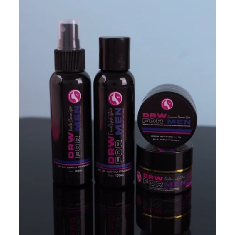 Paket DRW for men Normal mencerahkan/flek hitam