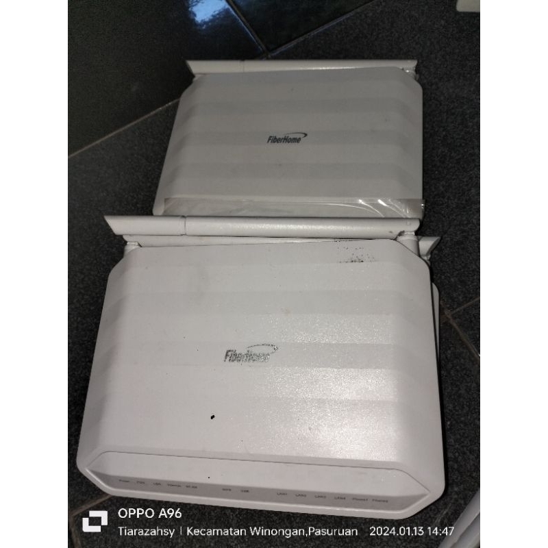 modem fiberhome bekas