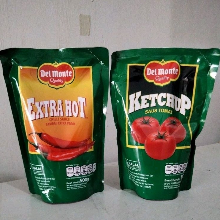 

Delmonte Saos Extra Hot/Tomat 500gr