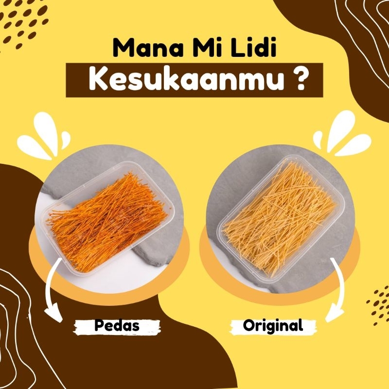 

MI LIDI KILOAN MURAH/SNACK KILOAN BRANDED