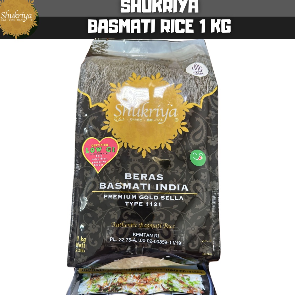 

Shukriya Basmati Rice 1kg